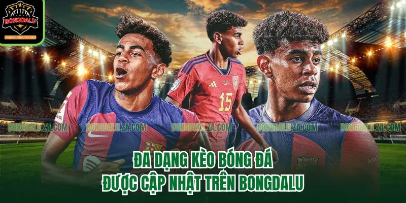 Đa dạng kèo bóng đá được cập nhật trên Bongdalu